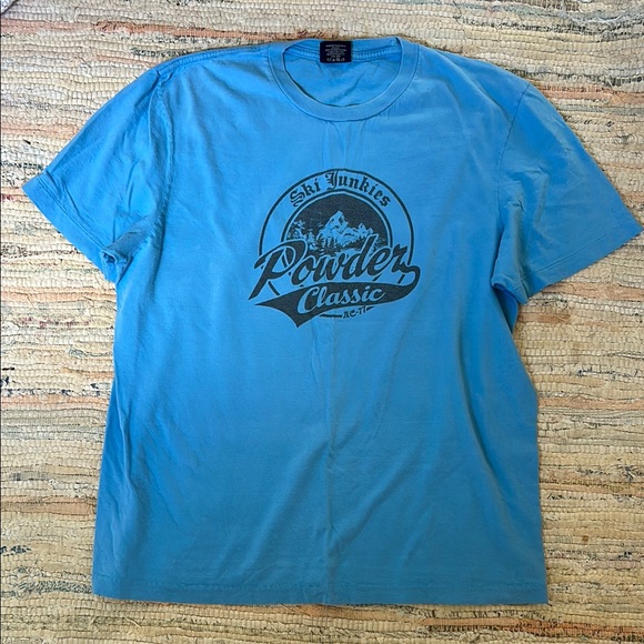American Eagle Outfitters Other - American eagle ski junkie t shirt blue size L